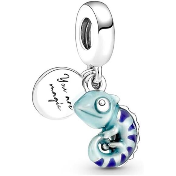 10 Pack Silver Spacer Beads Charms fit Bracelet DIY Pendant Set - Picture 2 of 8